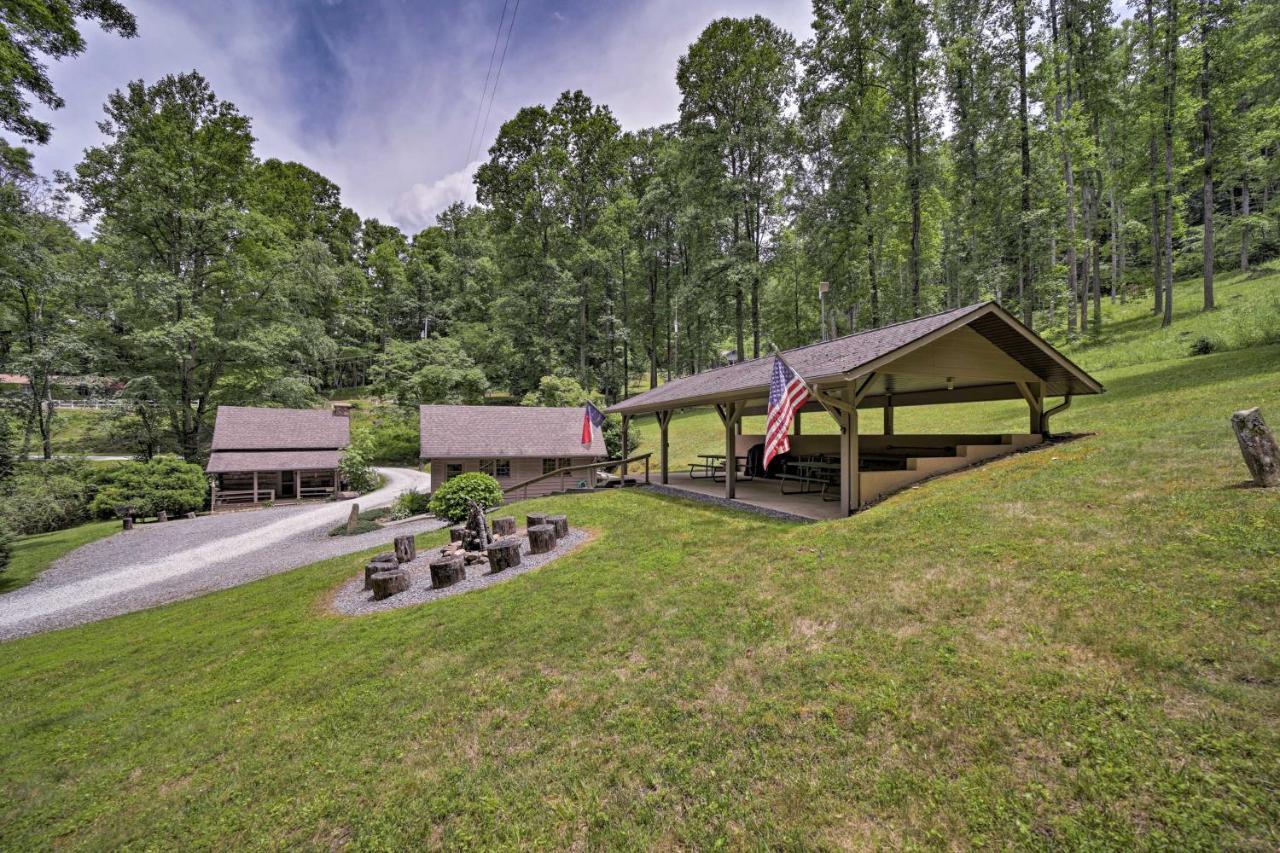 Historic Cabin Grill And Hiking Trail Access! Bryson City Esterno foto