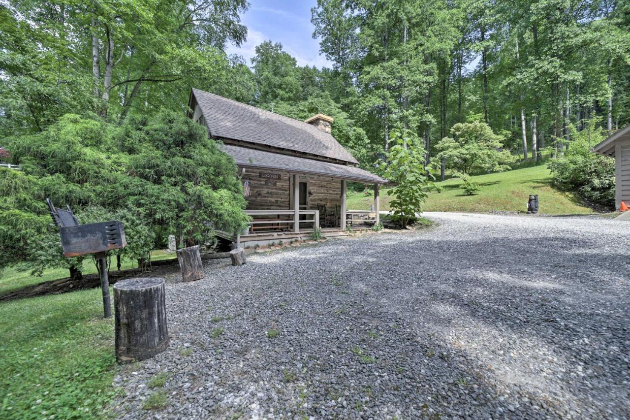 Historic Cabin Grill And Hiking Trail Access! Bryson City Esterno foto